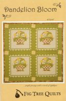 Dandelion Bloom - quilt pattern